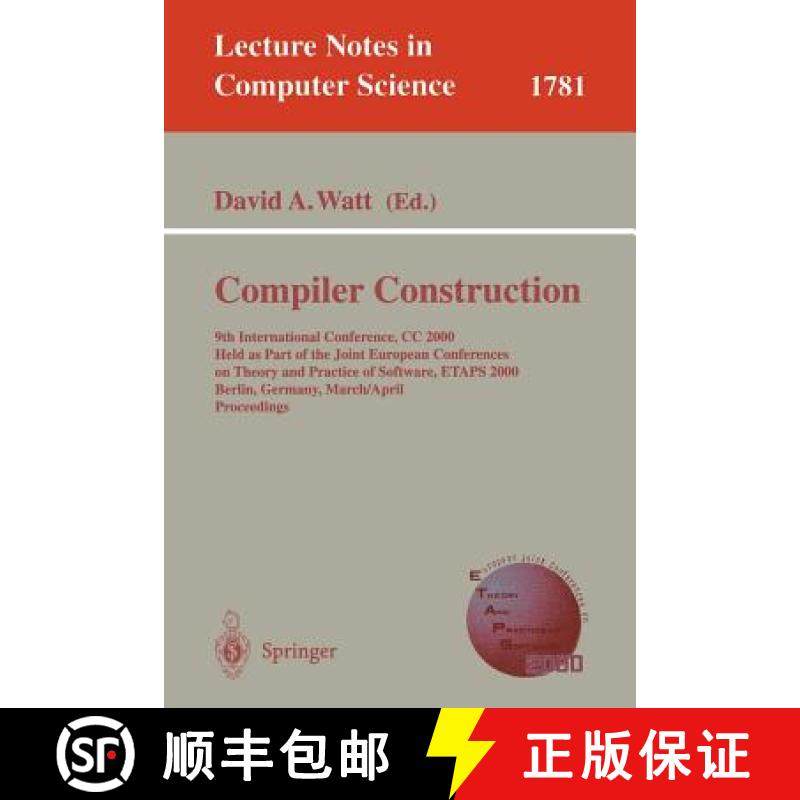 【3-4周达】Compiler Construction [9783540672630]