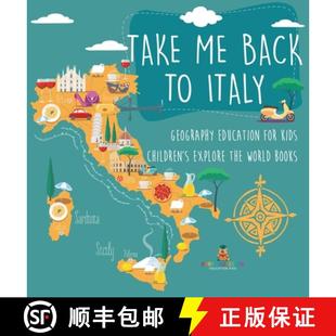 Explore World Back Geography for Italy Children 9798869414007 Books Take 4周达 Kids the Education