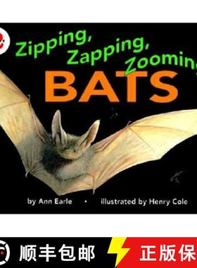 【3-4周达】Zipping, Zapping, Zooming Bats [9780064451338]