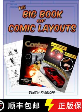 【3-4周达】The Big Book of Comic Layouts [9781300386186]