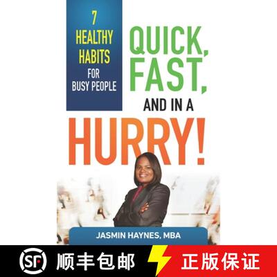 【3-4周达】Quick, Fast and in a Hurry: 7 Healthy Habits for Busy People [9781773716183]