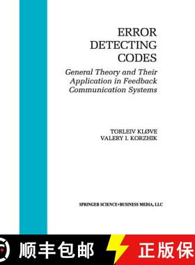 【3-4周达】Error Detecting Codes : General Theory And Their Application in Feedback Communication Sys... [9781461359760]