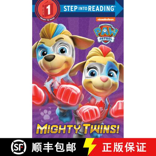 【3-4周达】Mighty Twins! (Paw Patrol) [9780593121344]