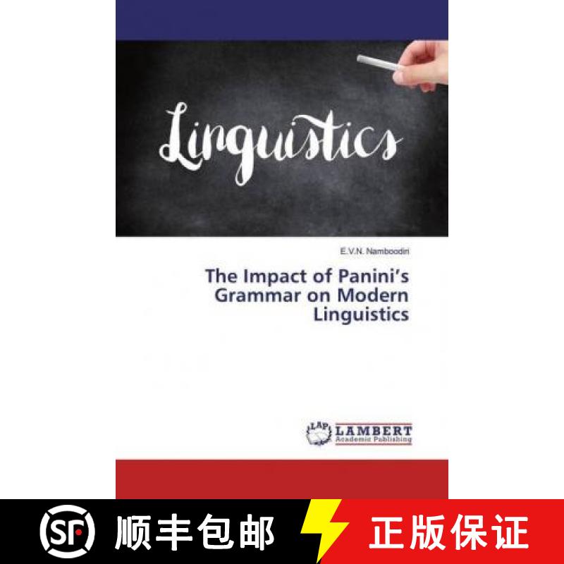 预订 The Impact of Panini’s Grammar on Modern Linguistics [9783330087408]