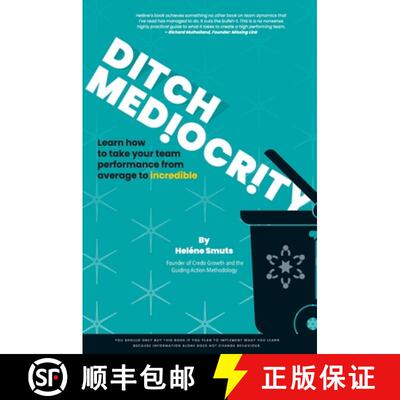 【3-4周达】Ditch Mediocrity [9780639705637]