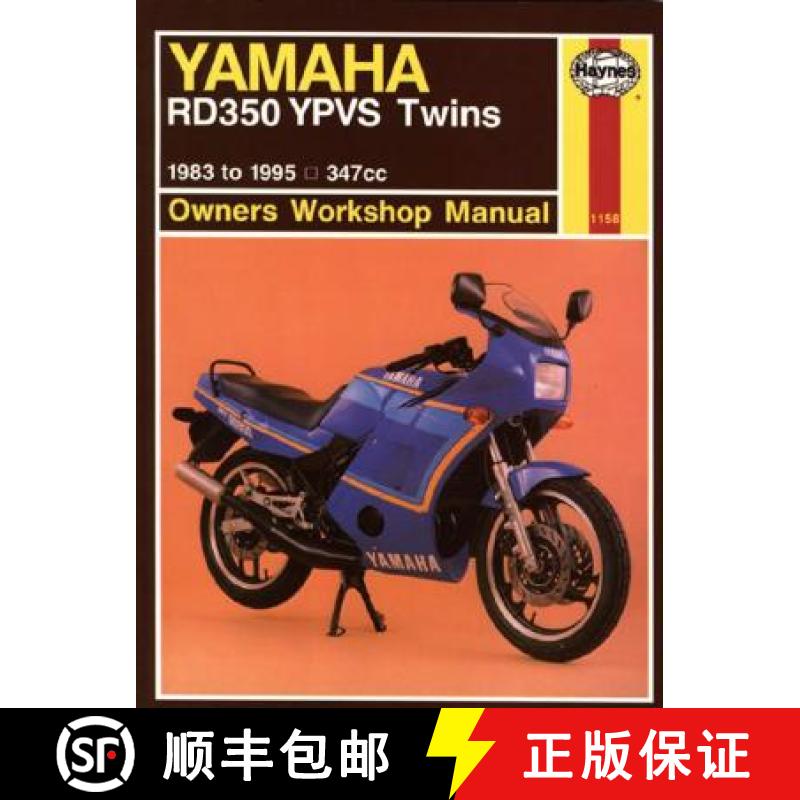 【3-4周达】Yamaha RD350YPVS Twins 347cc 1983-91 Owners Workshop Manual [9781850108795]