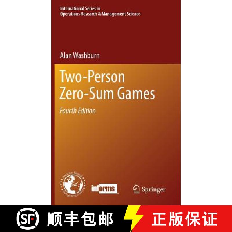 【3-4周达】Two-Person Zero-Sum Games [9781461490494]