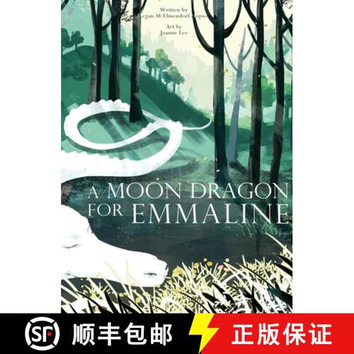 【3-4周达】精装 A Moon Dragon for Emmaline: A classic children's bedtime storybook about a young Euro... [9798989495764]