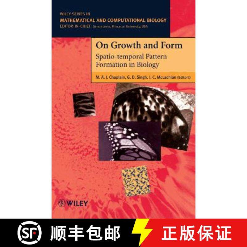 【3-4周达】On Growth & Form - Spatio-Temporal Pattern Formation In Biology [Wiley数学] [9780471984511]
