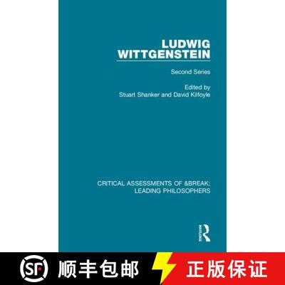 【3-4周达】精装 Ludwig Wittgenstein: Critical Assessments of Leading Philosophers, Second Series [9780415149181]