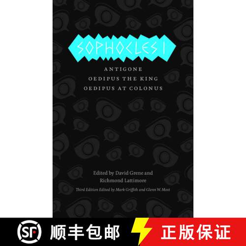 【3-4周达】精装 Sophocles I: The Theban Plays: Antigone, Oedipus the King, Oedipus at Colonus [9780226311500]