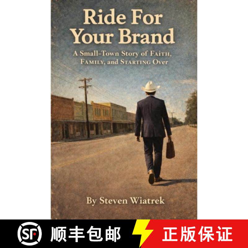 【3-4周达】Ride For Your Brand: A Small-Town Story of Faith, Family, and Starting Over [9798994919200] - 实物图