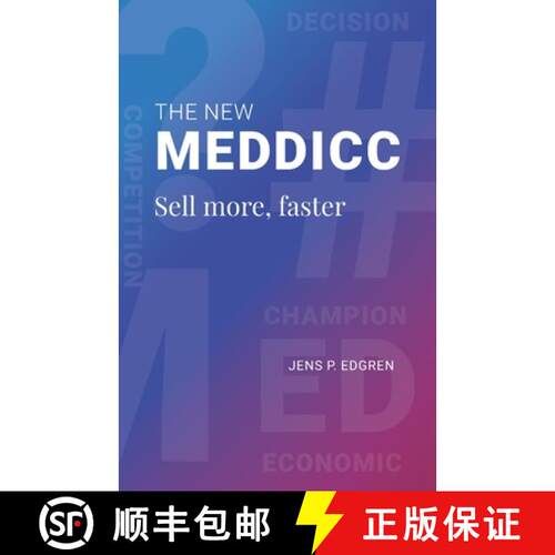 【3-4周达】The New MEDDICC: Sell more, faster [9789198377767]