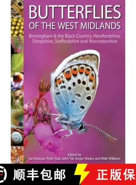 预订 Butterflies of the West Midlands [9781874357728]