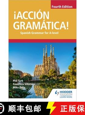 【3-4周达】¡Accion Gramatica! Fourth Edition: Spanish Grammar for A Level [9781510434882]