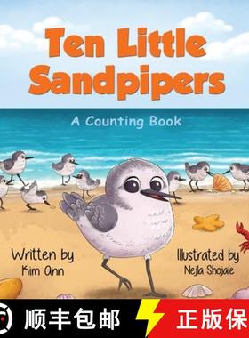 【3-4周达】Ten Little Sandpipers: A Counting Book [9781953774019]