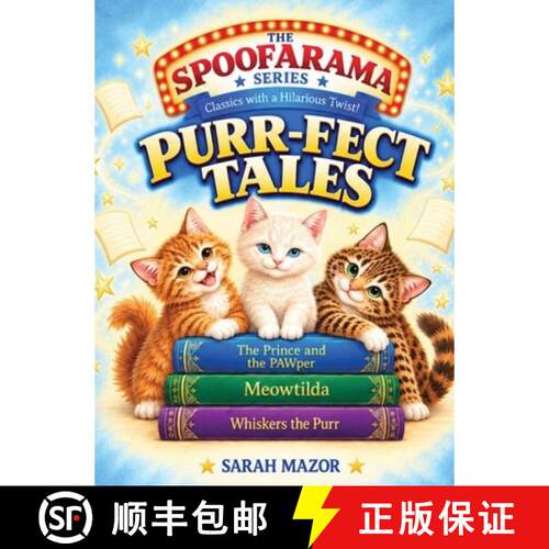 【3-4周达】精装 PURR-fect Tales: With Meowy, Clawdia, and Tabby [9781950170975]