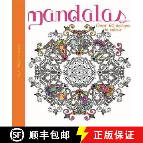 【3-4周达】My Art Book to Colour: Mandalas [9780750298551]
