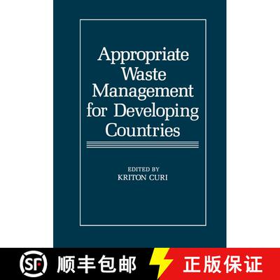 【3-4周达】精装 Appropriate Waste Management for Developing Countries [9780306419096]