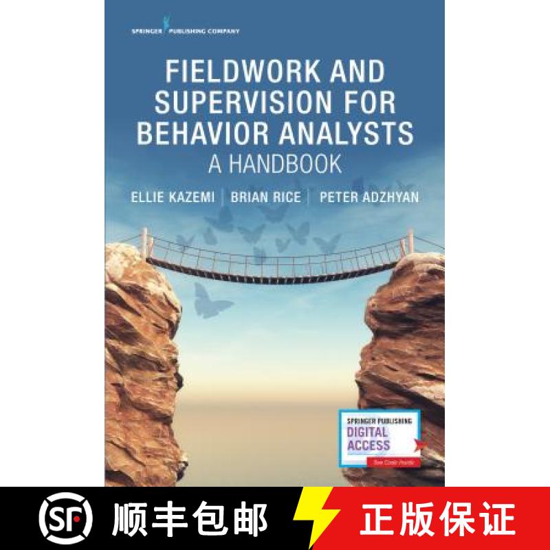 【3-4周达】Fieldwork and Supervision for Behavior Analysts : A Handbook [9780826139122]