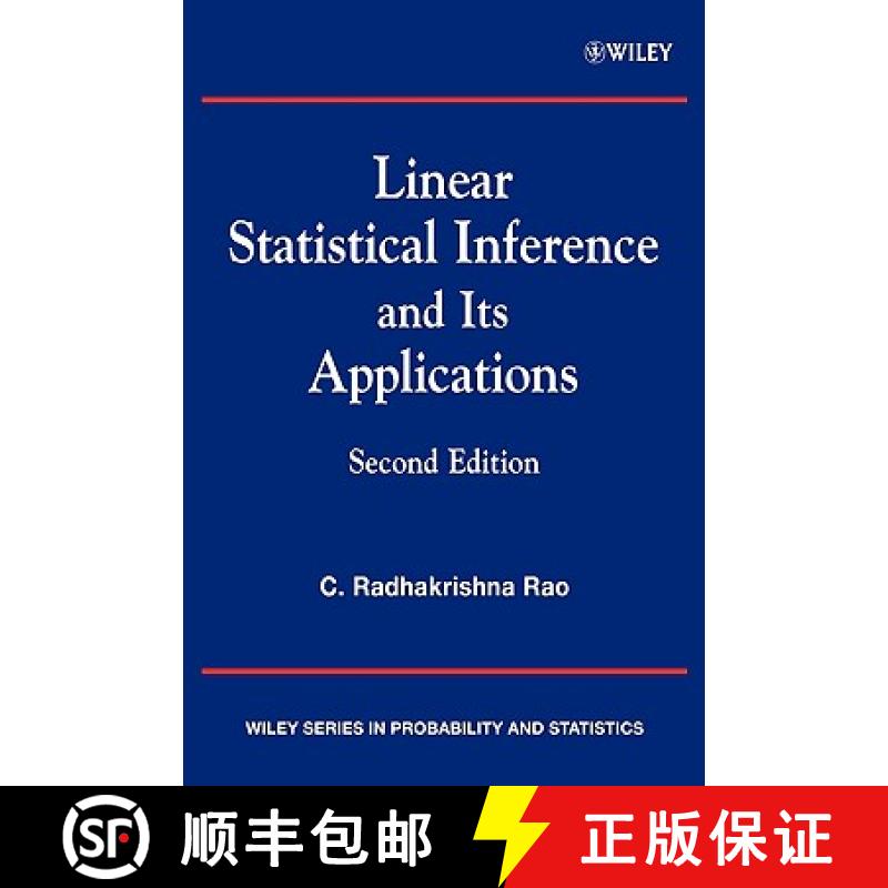 【3-4周达】Linear Statistical Inference And Its Applications,Second Edition [Wiley统计学] [9780471218753]