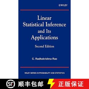 Its Inference Applications Wiley统计学 Linear Edition 4周达 9780471218753 Statistical Second And