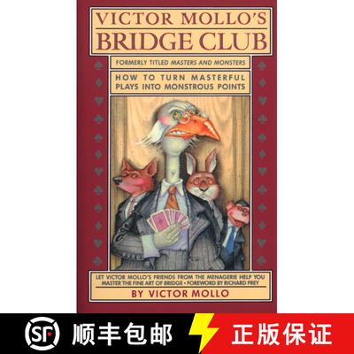 【3-4周达】Victor Mollo's Bridge Club : How to Turn Masterful Plays Into Monstrous Points [9780671642372]