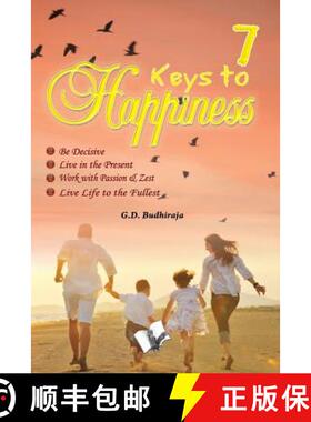 【3-4周达】7 Keys to Happines: What Nobody Ever Told You [9789350570623]