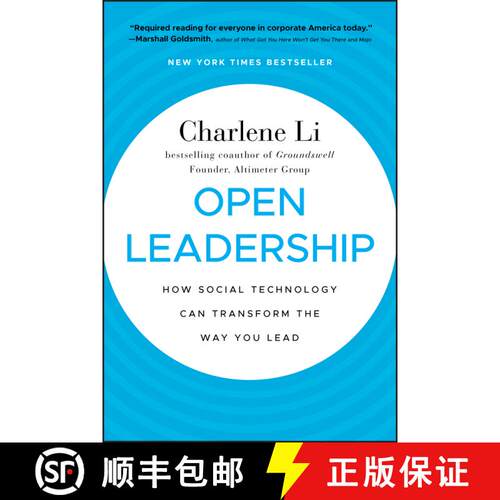 【3-4周达】精装 Open Leadership: How Social Technology Can Transform The Way You Lead [Wiley经管] [9780470597262]