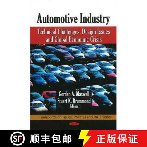 【3-4周达】精装 Automotive Industry:  Technical Challenges, Design Issues and Global Economic Crisis [9781608761432]