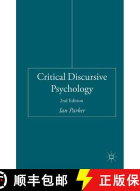 【3-4周达】Critical Discursive Psychology (2nd ed. 2015) [9781137485595]