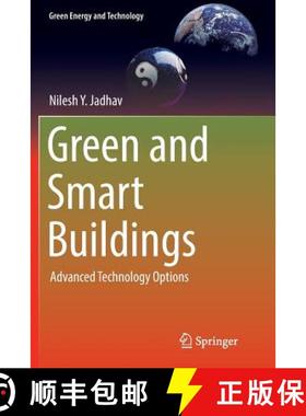 【3-4周达】Green and Smart Buildings : Advanced Technology Options [9789811093067]
