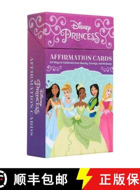 【3-4周达】Disney Princess Affirmation Cards: 52 Ways to Celebrate Inner Beauty, Courage, and Kindnes... [9781647224851]