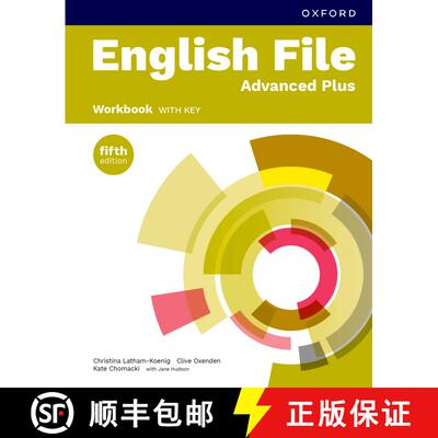 【3-4周达】English File fifth edition: Advanced Plus: Workbook with key: Print Student Workbook with key [9780194148931]