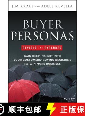 【3-4周达】Buyer Personas: How to Gain Insight into your Customer's Expectations, Align your Marketin... [9781394236336]