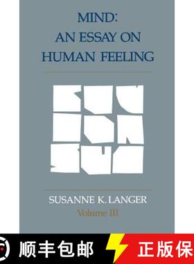 【3-4周达】Mind– An Essay on Human Feeling V3 [9780801825118]