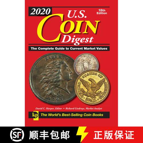 【3-4周达】2020 U.S. Coin Digest: The Complete Guide to Current Market Values [9781440248993]