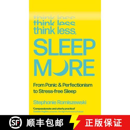 【3-4周达】Think Less, Sleep More : 'One of the hottest health books of 2026' SUNDAY TIMES [9781805464556]