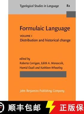 【3-4周达】Formulaic Language: Volume 1. Distribution and historical change - Formulaic Language Dist... [9789027229953]