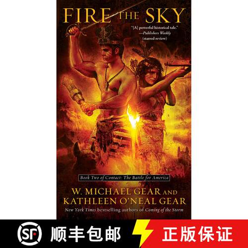 【3-4周达】Fire the Sky, 2: Book Two of Contact: The Battle for America [9781439153925]