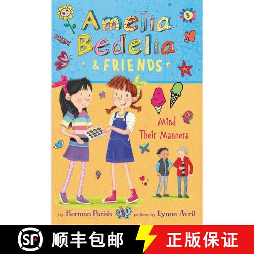 【3-4周达】精装 Amelia Bedelia & Friends #5: Amelia Bedelia & Friends Mind Their Manners [9780062961907]