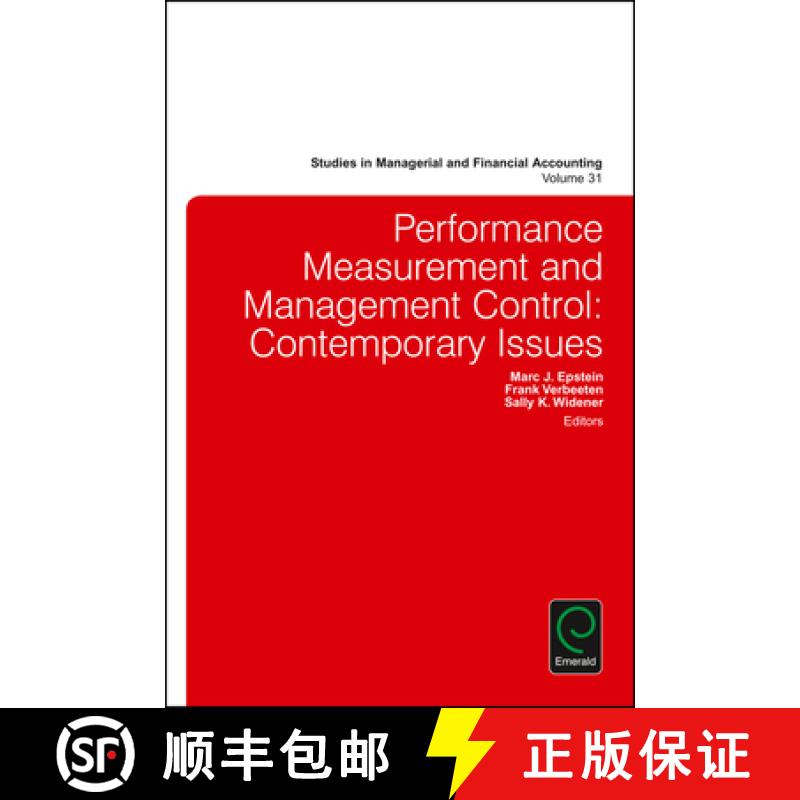 【2-3周达】Performance Measurement and Management Control: Contemporary Issues [9781785609169]