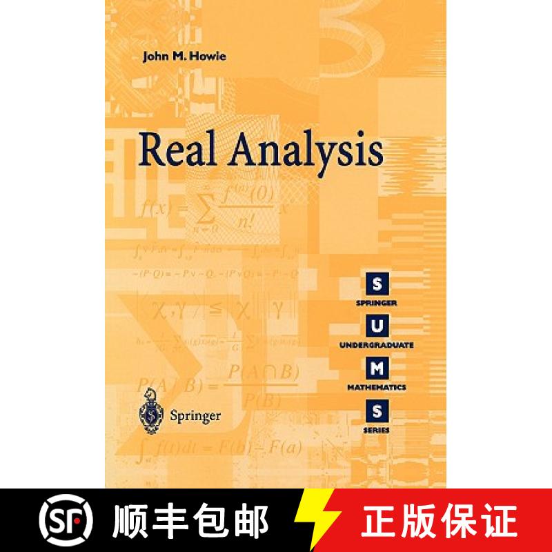 【3-4周达】Real Analysis [9781852333140]
