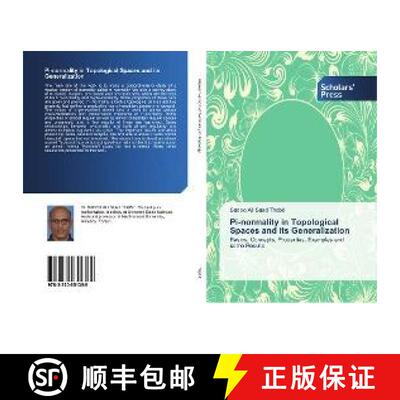 预订 Pi-normality in Topological Spaces and its Generalization [9783330651388]