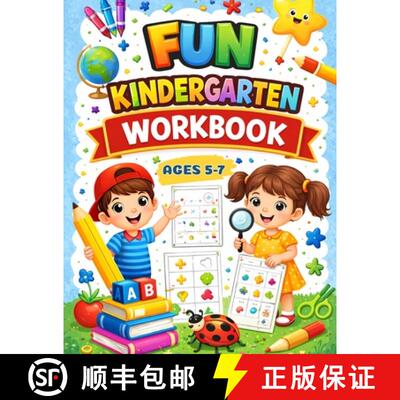 【3-4周达】Fun Kindergarten Workbook: Over 100 Games and Educational Activities to Support Kindergart... [9798295506178]