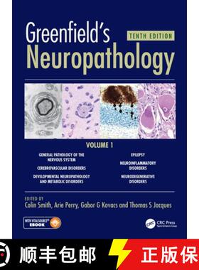 【3-4周达】Greenfield's Neuropathology 10e Vol 1 [9781032481371]