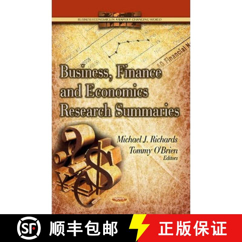 【3-4周达】Business, Finance and Economics Research Summaries [9781624173424]