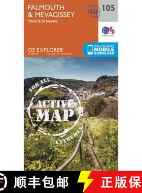 【3-4周达】Falmouth and Mevagissey, Truro and St Mawes [9780319469866]