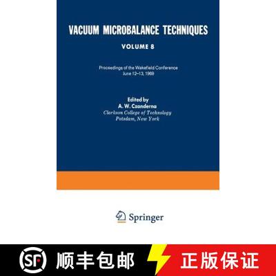【3-4周达】Vacuum Microbalance Techniques: Volume 8 Proceedings of the Wakefield Conference, June 12-... [9781475701357]