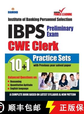 【3-4周达】Institute of Banking Personnel Selection (IBPS) CWE Exam 2020 (CLERK), Preliminary examina... [9789352969586]